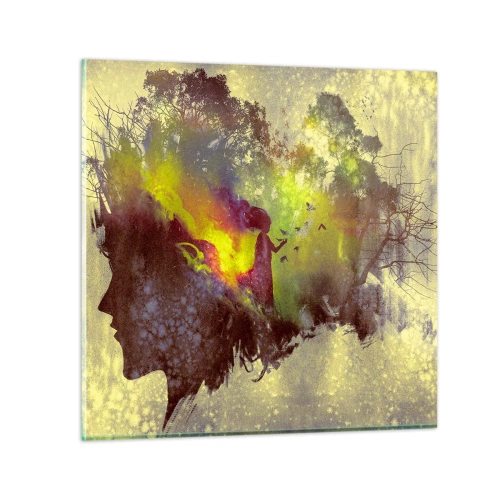 Glasbild - Bild auf glas - Mutter Natur - 30x30 cm