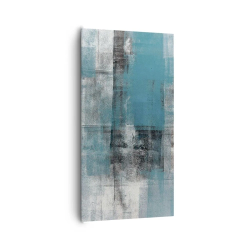 Bild auf Leinwand - Leinwandbild - Wasser und Luft - 65x120 cm