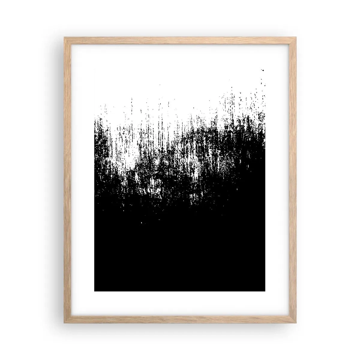 Poster in einem Rahmen aus heller Eiche - Und der Gewinner ist ... - 40x50 cm