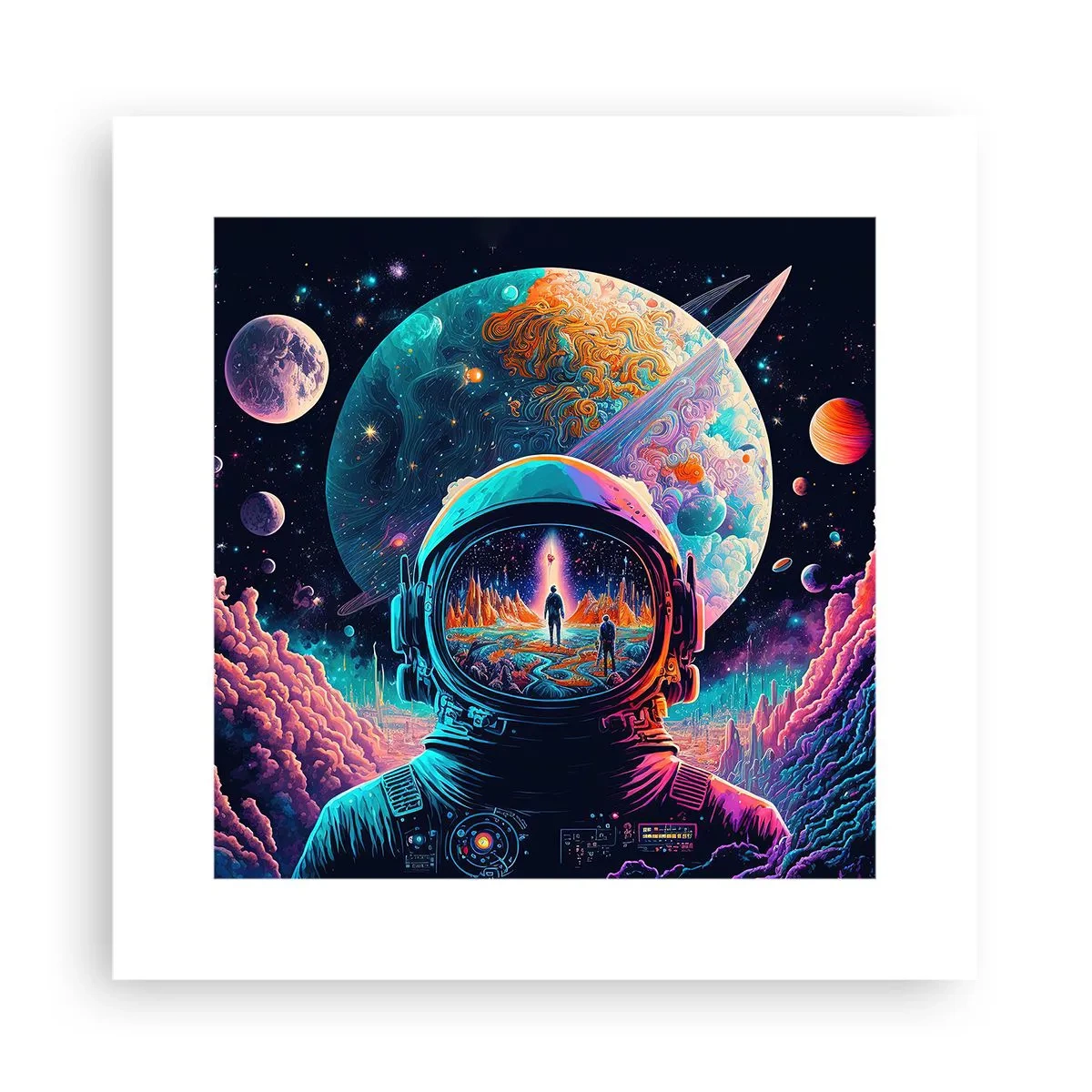 Poster - Philosophen haben nicht davon geträumt - 30x30 cm