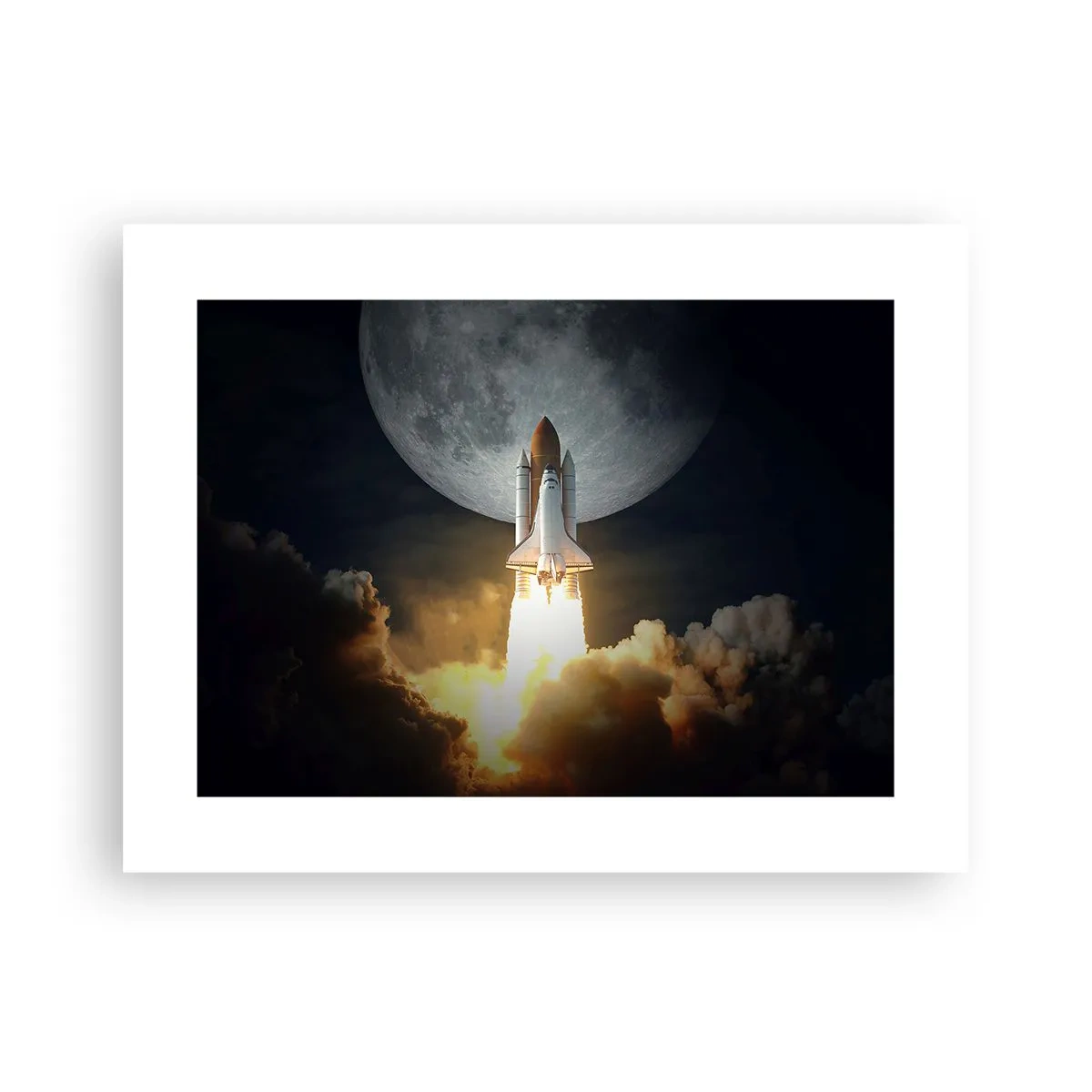 Poster - Beginn eines überirdischen Abenteuers - 40x30 cm