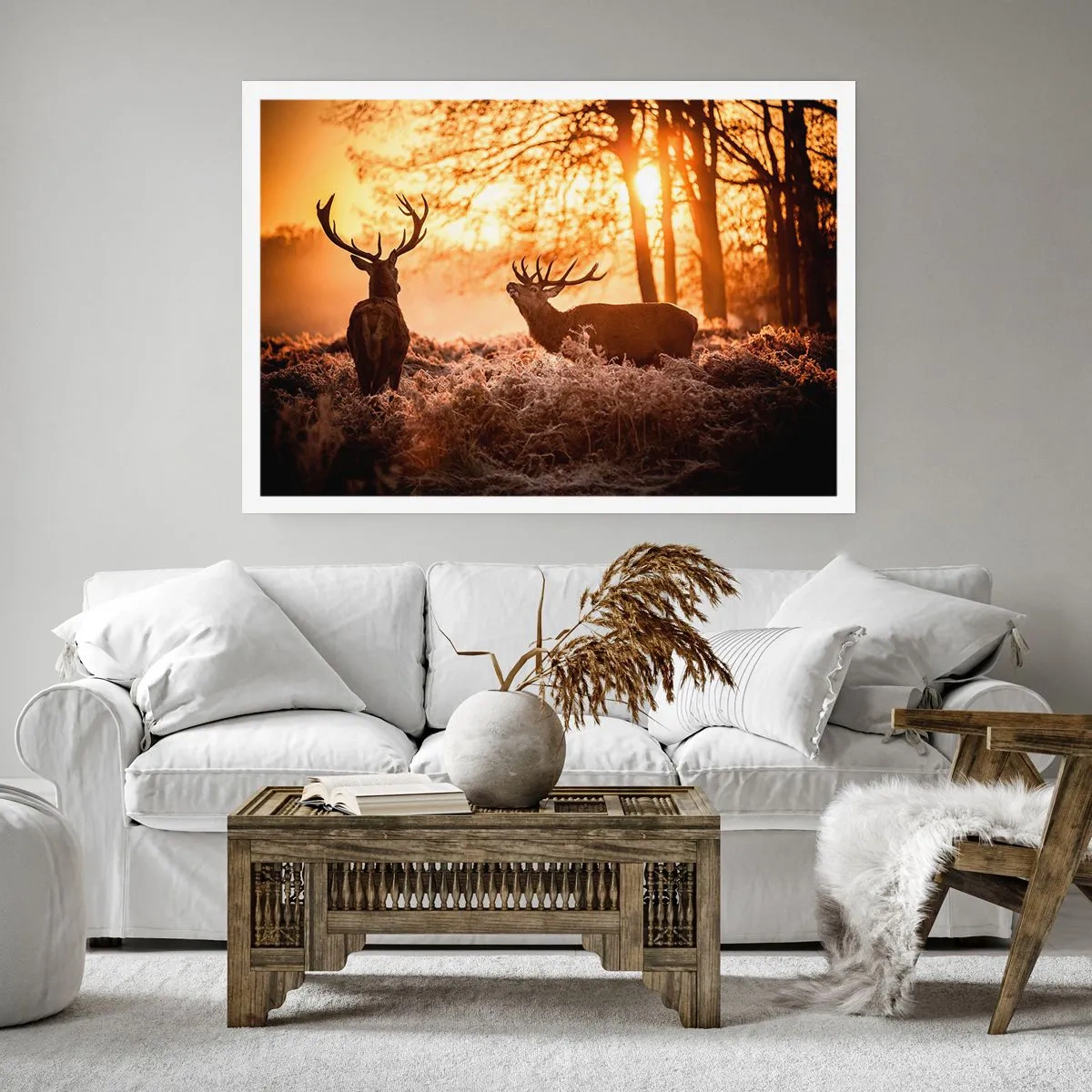 Poster - Der Traum eines Jägers - 50x40 cm