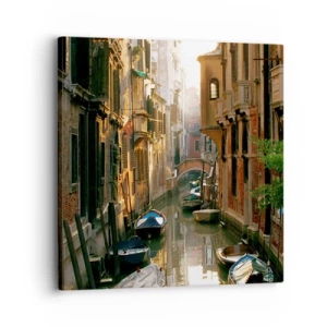 Bild auf Leinwand - Leinwandbild - In einer venezianischen Gasse - 30x30 cm