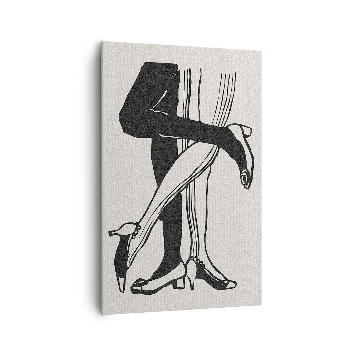 Bild auf Leinwand - Leinwandbild - Weibliches Attribut - 80x120 cm