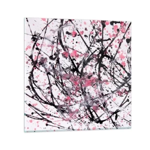 Glasbild - Bild auf glas - Die Flüchtigkeit des Lebens - 40x40 cm