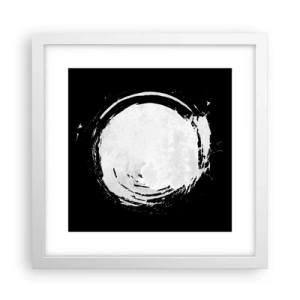 Poster in einem weißen Rahmen - Gute Möglichkeit - 30x30 cm