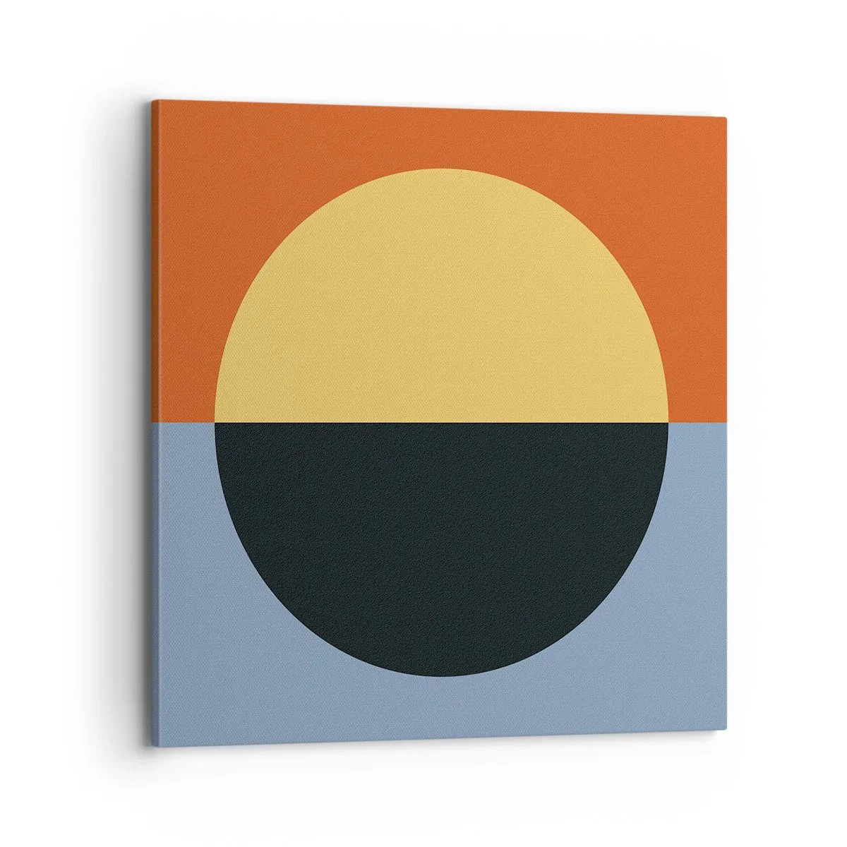 Bild auf Leinwand - Leinwandbild - Eine Komposition aus Wärme und Kühle - 70x70 cm