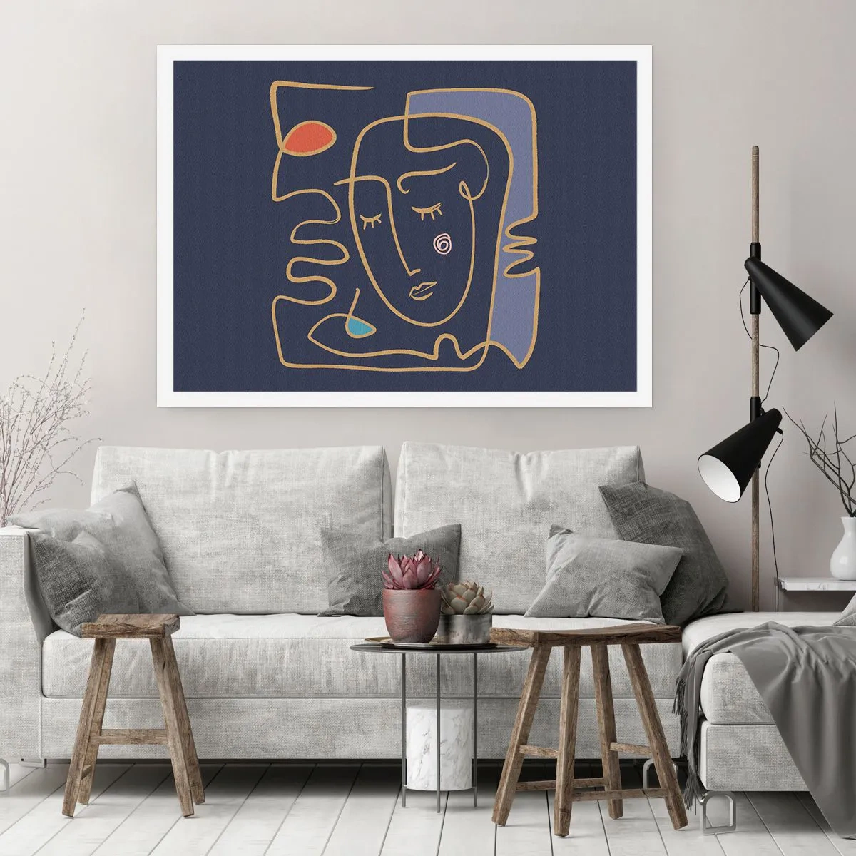 Poster - In Gedanken - 91x61 cm