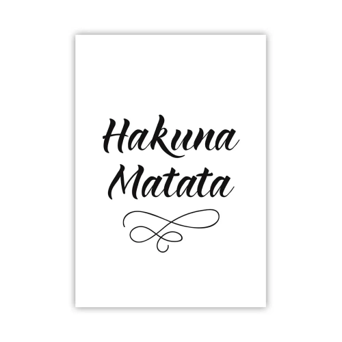 Poster - Bester Ratschlag - 70x100 cm