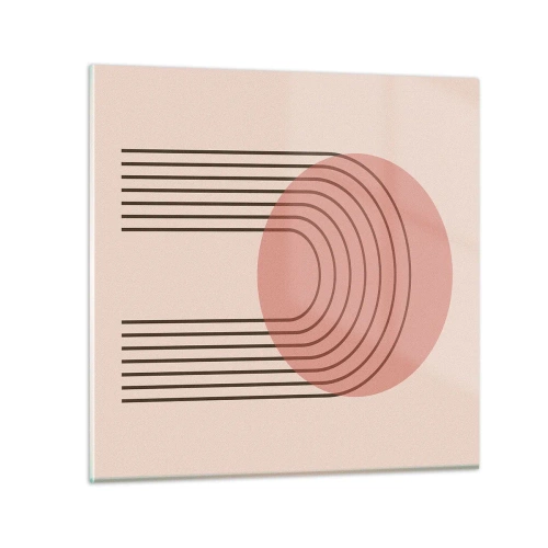 Glasbild - Bild auf glas - Unwiderstehliche Anziehungskraft - 30x30 cm