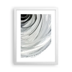 Poster in einem weißen Rahmen - Orbitale Komposition - 30x40 cm