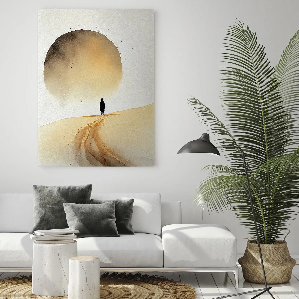 Glasbild - Bild auf glas - Immer sehnsüchtig - 70x100 cm