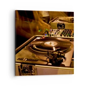 Bild auf Leinwand - Leinwandbild - Kannst du die Kraft spüren? - 70x70 cm