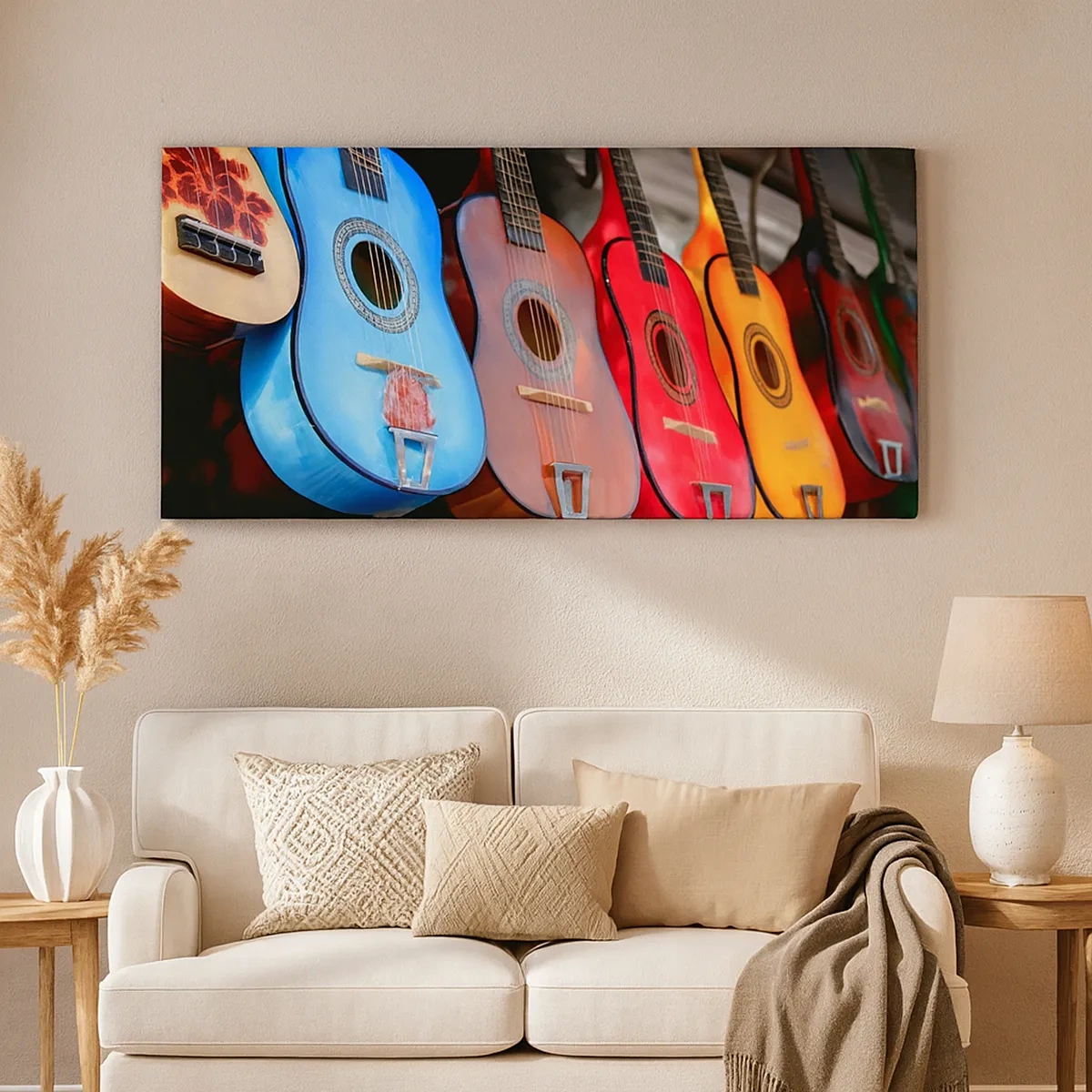 Bild auf Leinwand - Leinwandbild - Lateinische Atmosphäre - 30x30 cm