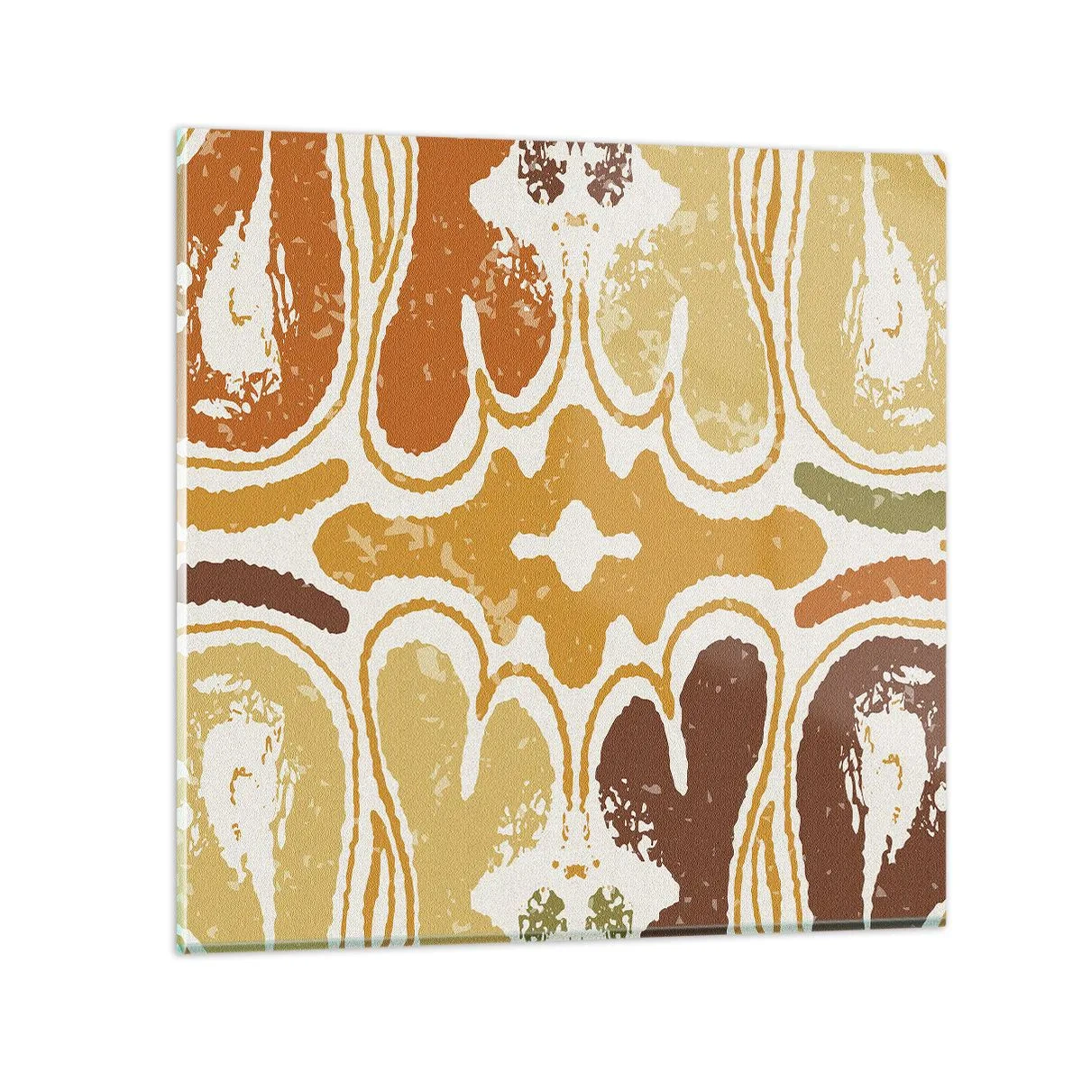 Glasbild - Bild auf glas - Sentimentale Abstraktion - 50x50 cm