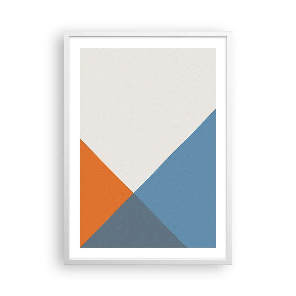 Poster in einem weißen Rahmen - In einem Winkel… - 50x70 cm