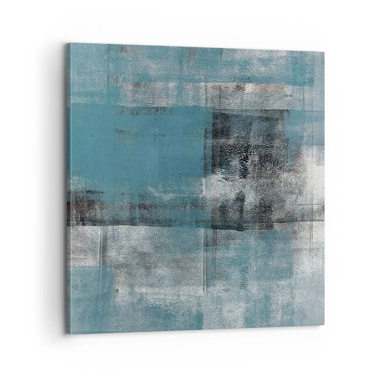 Bild auf Leinwand - Leinwandbild - Wasser und Luft - 60x60 cm