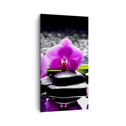 Bild auf Leinwand - Leinwandbild - In Ruhe ertrinken - 55x100 cm