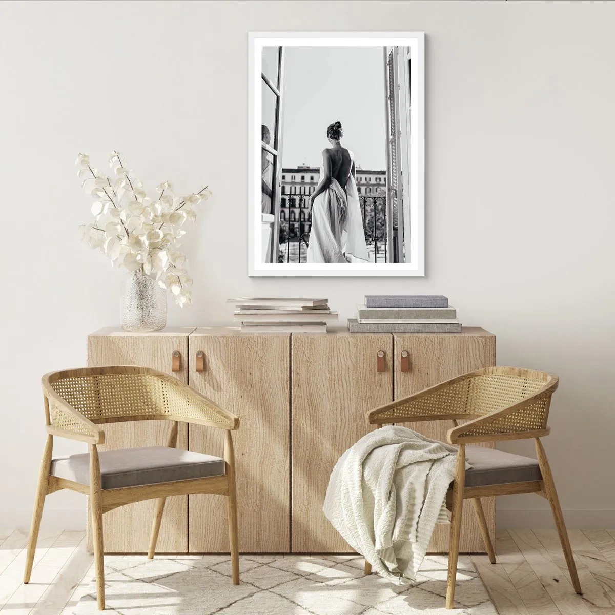 Poster in einem weißen Rahmen - Erweckung der Sinne - 70x100 cm