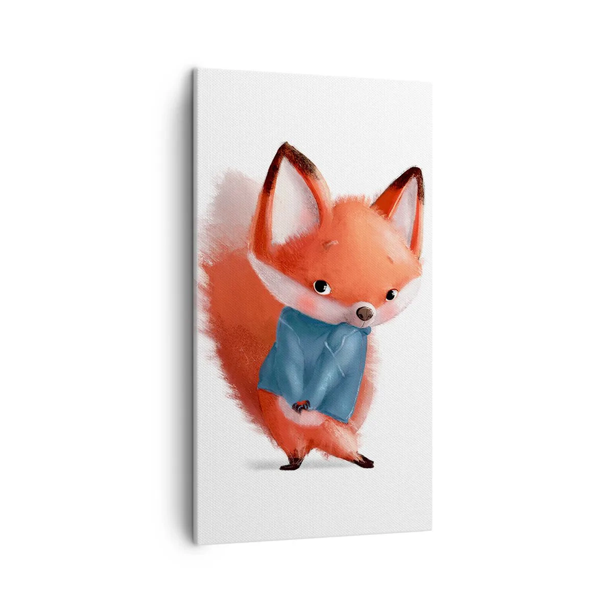 Bild auf Leinwand - Leinwandbild - Steht mir das gut? - 45x80 cm