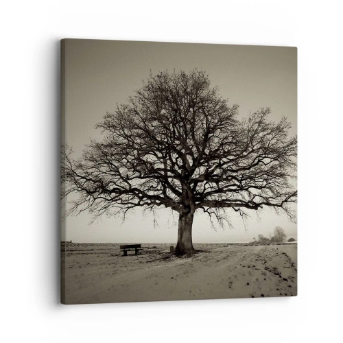 Bild auf Leinwand - Leinwandbild - Von hier zu Ewigkeit - 30x30 cm