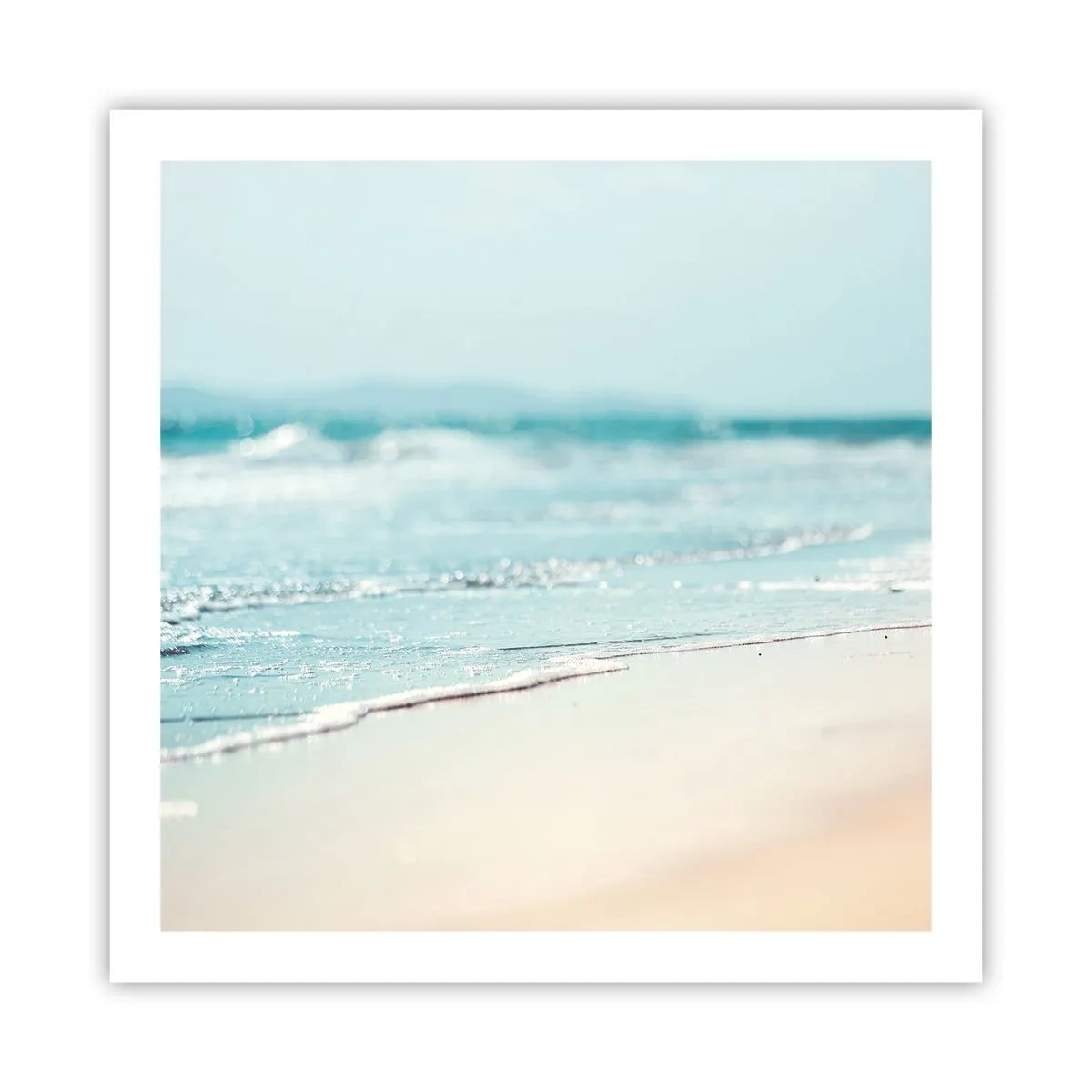 Poster - Hitze und Lärm - 60x60 cm