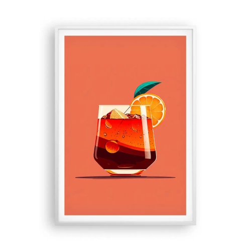 Poster in einem weißen Rahmen - Sommerliche Erfrischung - 70x100 cm