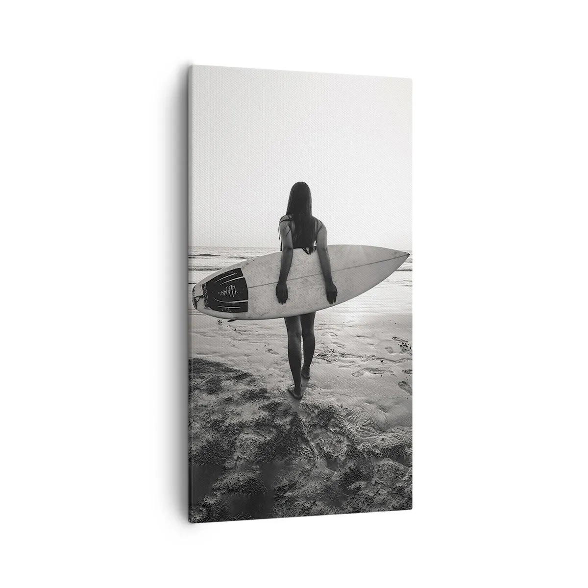 Bild auf Leinwand - Leinwandbild - Die Tochter der Meereswelle - 55x100 cm