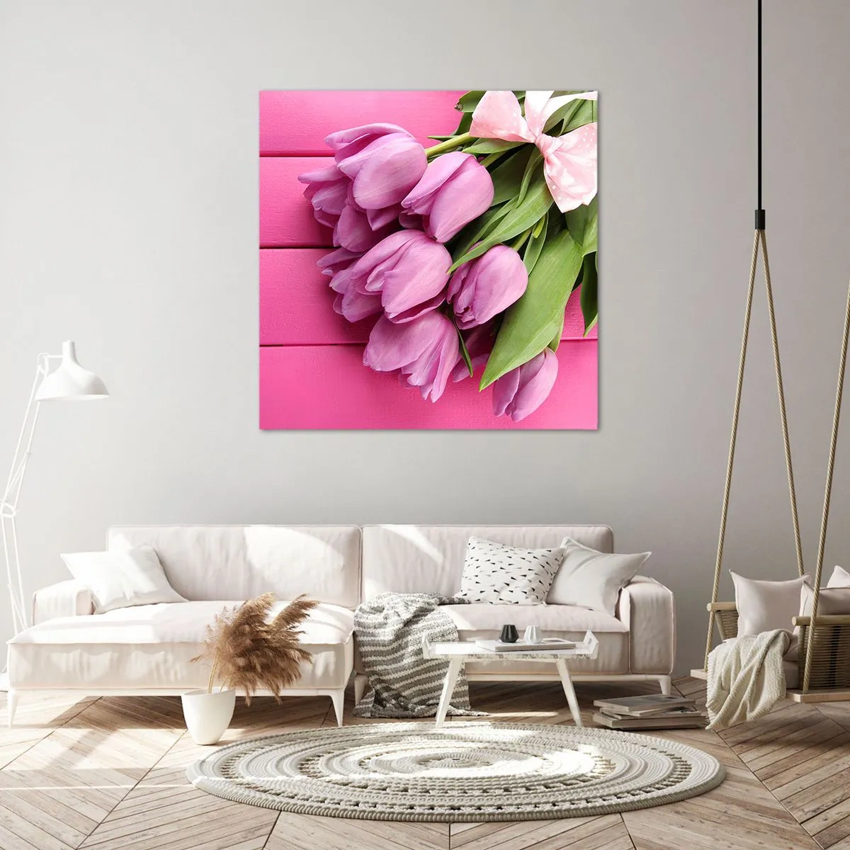 Bild auf Leinwand - Leinwandbild - Nur für dich - 70x70 cm