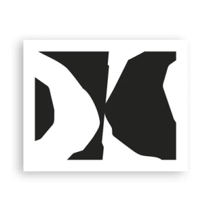 Poster - Positiv negativ - 50x40 cm
