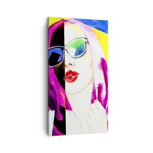 Bild auf Leinwand - Leinwandbild - Ich bin nicht weiß und ich bin nicht schwarz - 45x80 cm