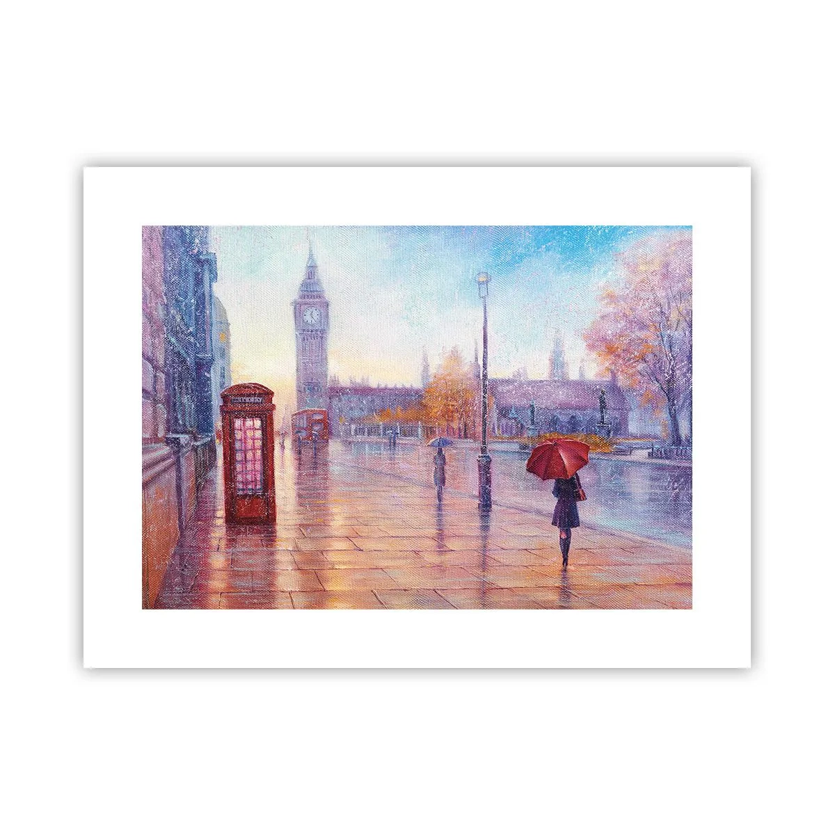 Poster - Londoner Herbsttag - 40x30 cm