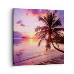 Bild auf Leinwand - Leinwandbild - Behaglichkeit bis zum Horizont - 40x40 cm