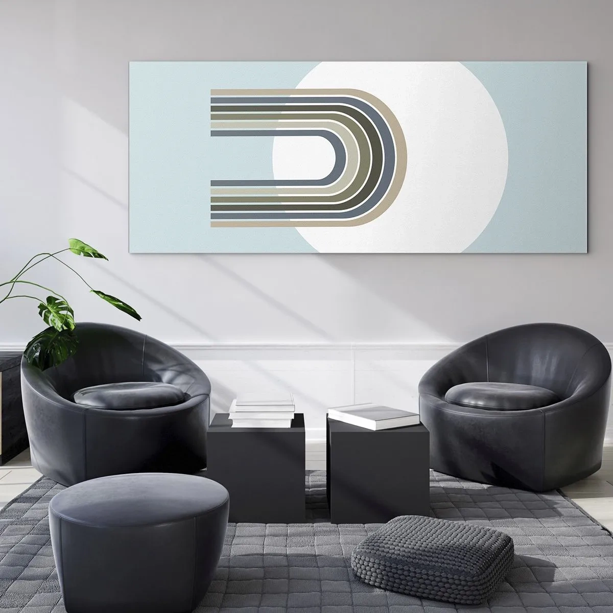 Glasbild - Bild auf glas - Unwiderstehliche Anziehungskraft - 90x30 cm