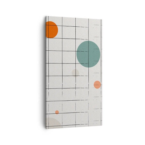 Bild auf Leinwand - Leinwandbild - Gefangen. Wir oder sie? - 45x80 cm