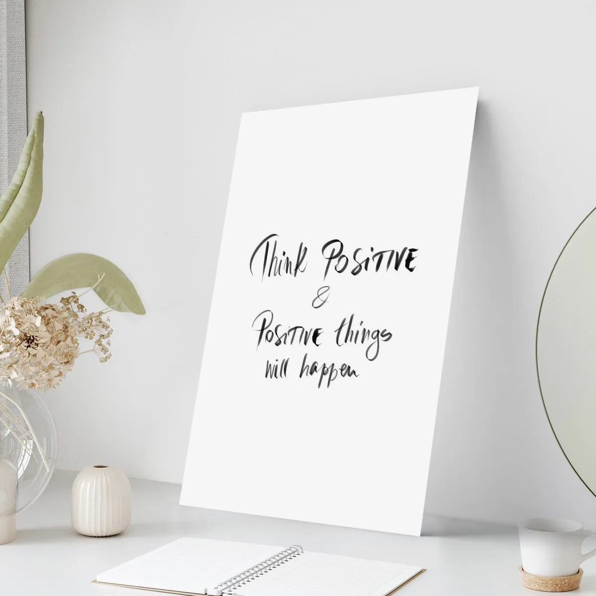 Poster - Wie soll man leben? - 30x40 cm