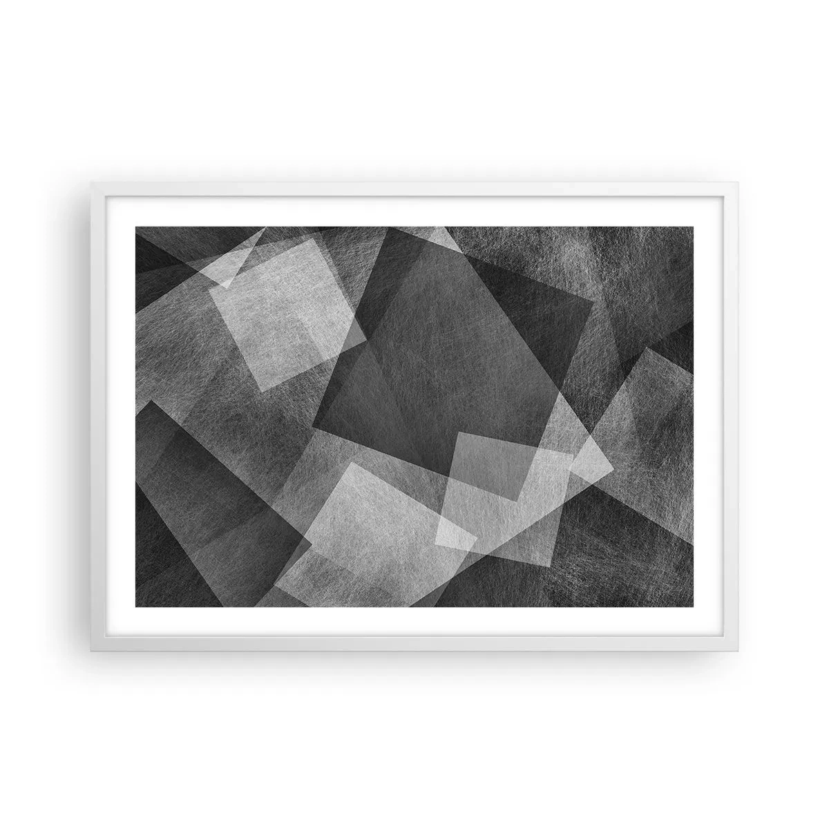 Poster in einem weißen Rahmen - Das ewige Symbol für Beständigkeit und Ordnung - 70x50 cm