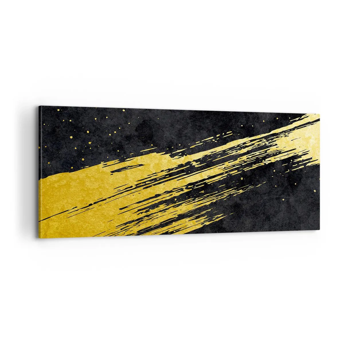 Bild auf Leinwand - Leinwandbild - Sprung in den Hyperraum - 100x40 cm