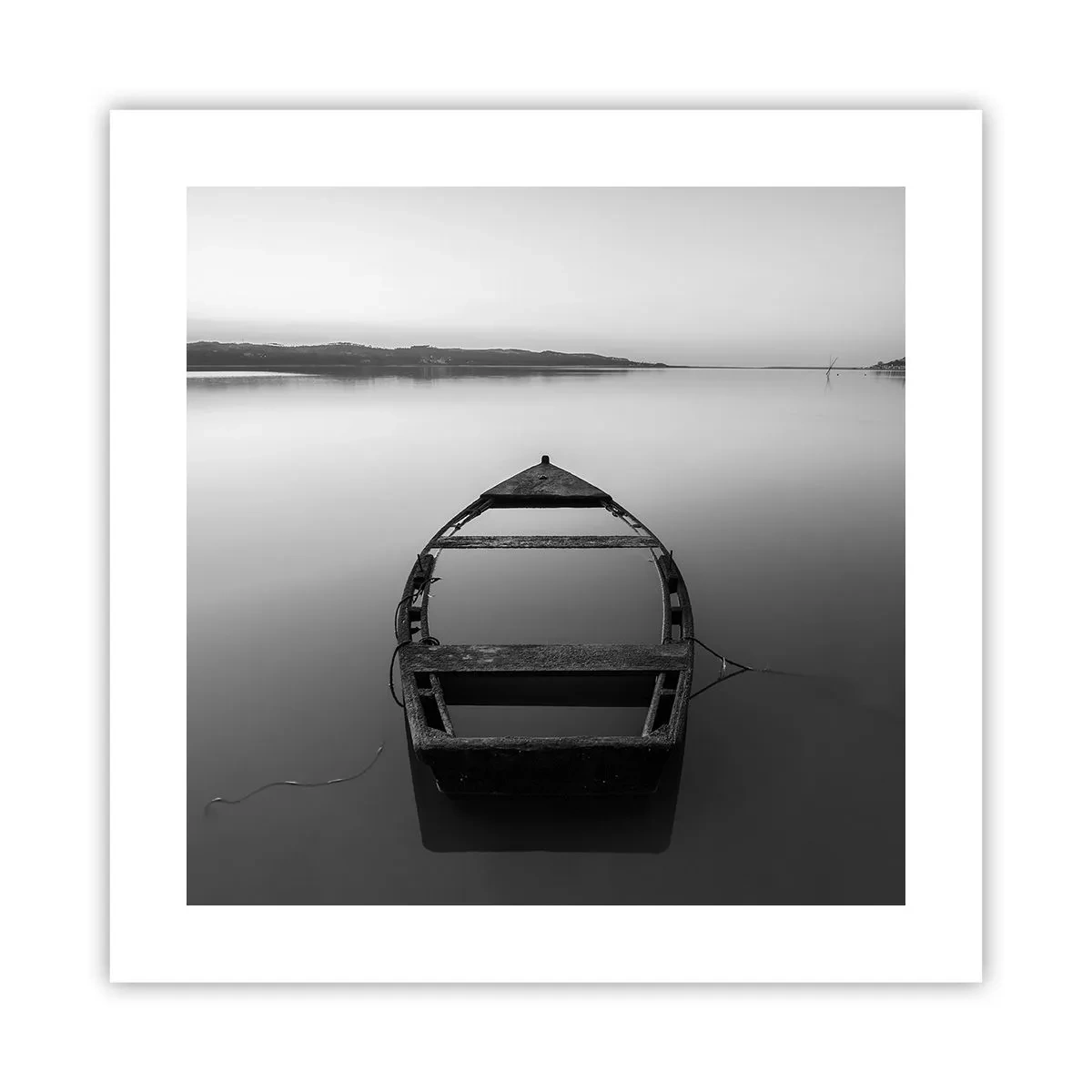 Poster - Sehnsucht und Melancholie - 40x40 cm