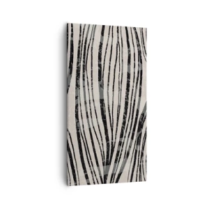 Bild auf Leinwand - Leinwandbild - Linienpool - 55x100 cm