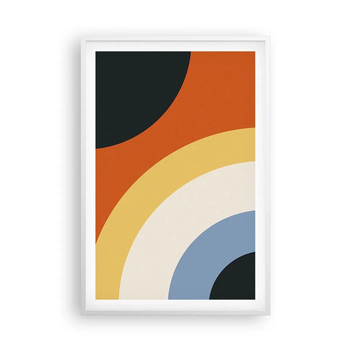 Poster in einem weißen Rahmen - Zu mir selbst - 61x91 cm