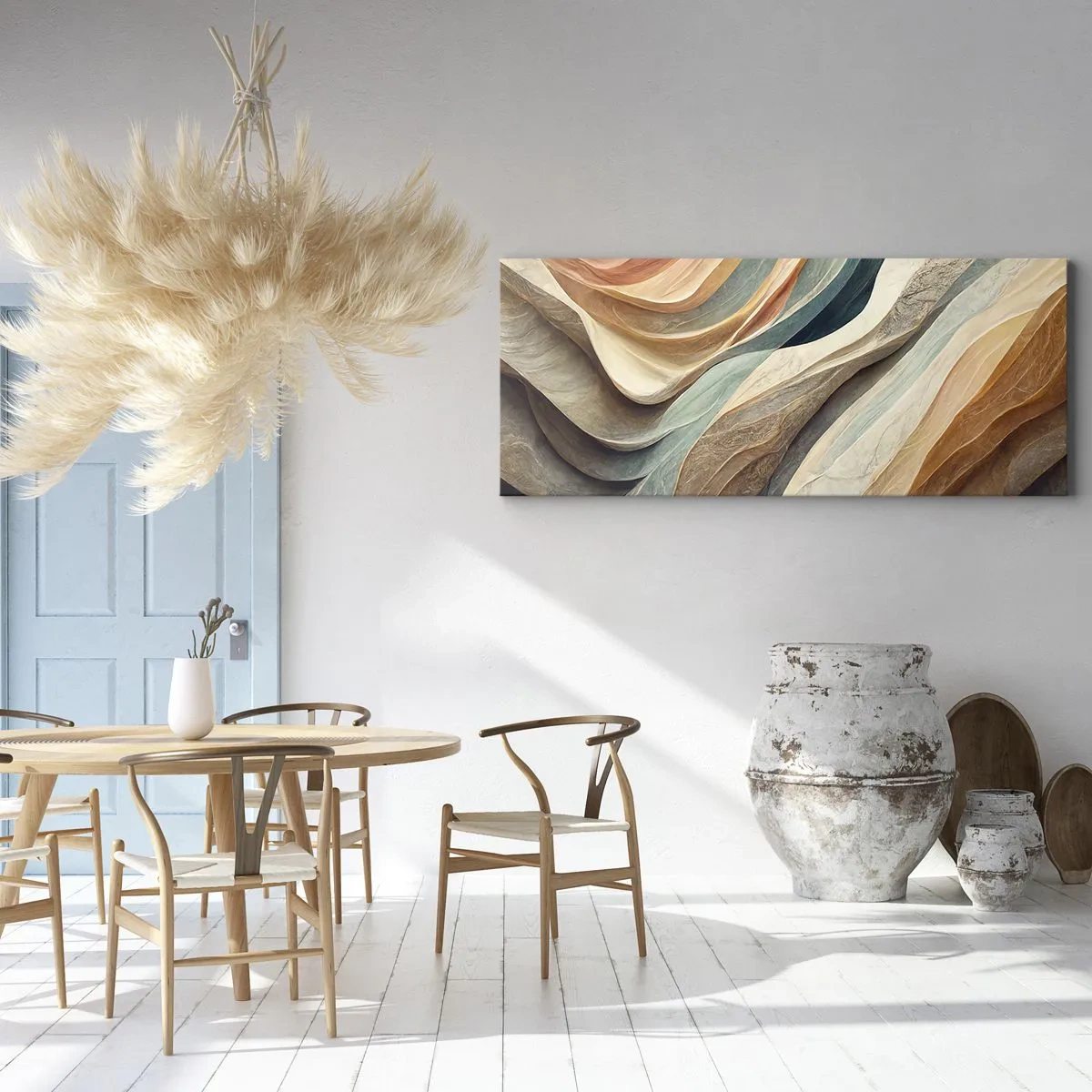 Bild auf Leinwand - Leinwandbild - Moment vor der Veränderung - 90x30 cm