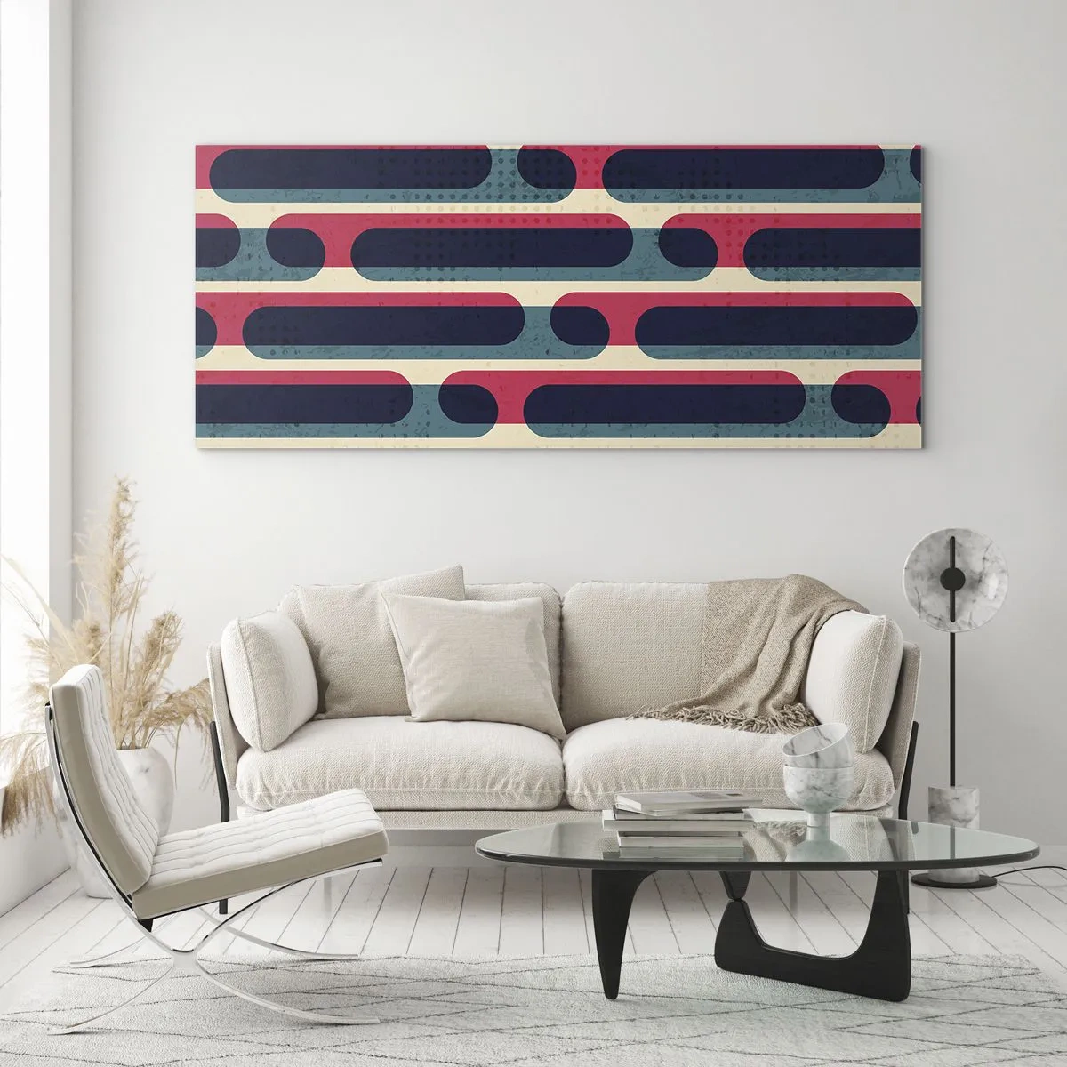 Glasbild - Bild auf glas - In die Tiefe und vorwärts - 100x40 cm