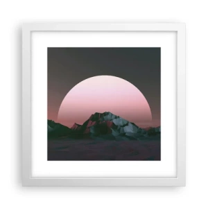 Poster in einem weißen Rahmen - In einer Nachbargalaxie - 30x30 cm