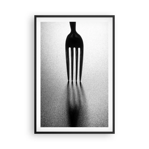 Poster in einem schwarzem Rahmen - Licht und Schatten - 61x91 cm