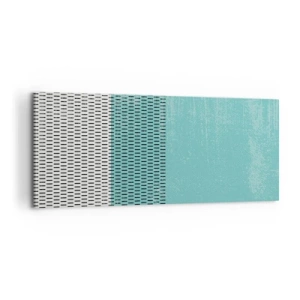 Bild auf Leinwand - Leinwandbild - Eine ausgewogene Komposition - 100x40 cm