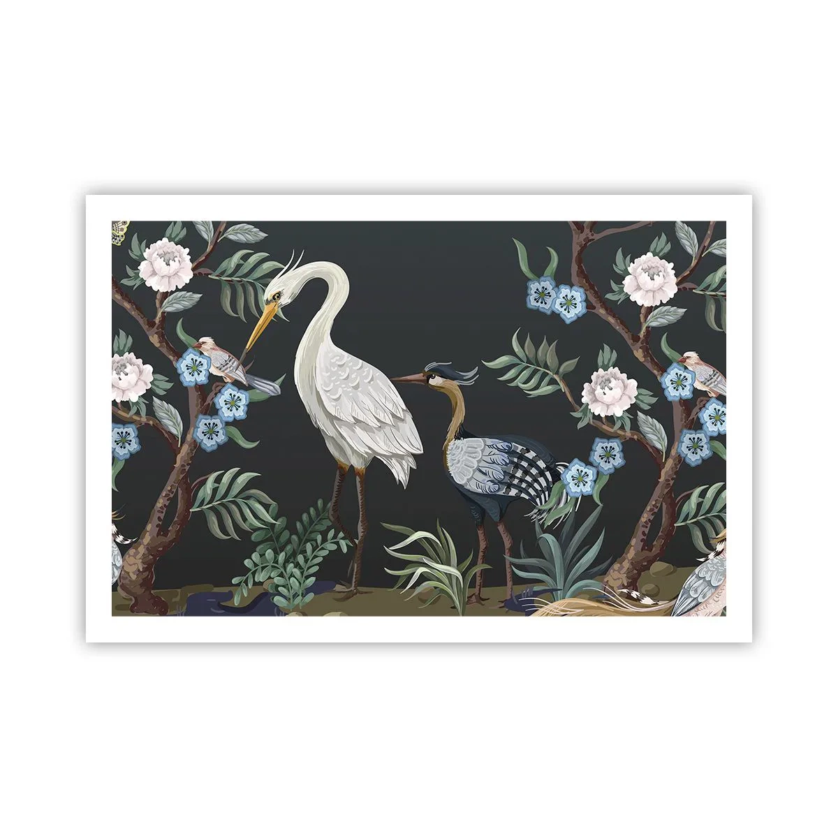 Poster - Vogelparade - 91x61 cm