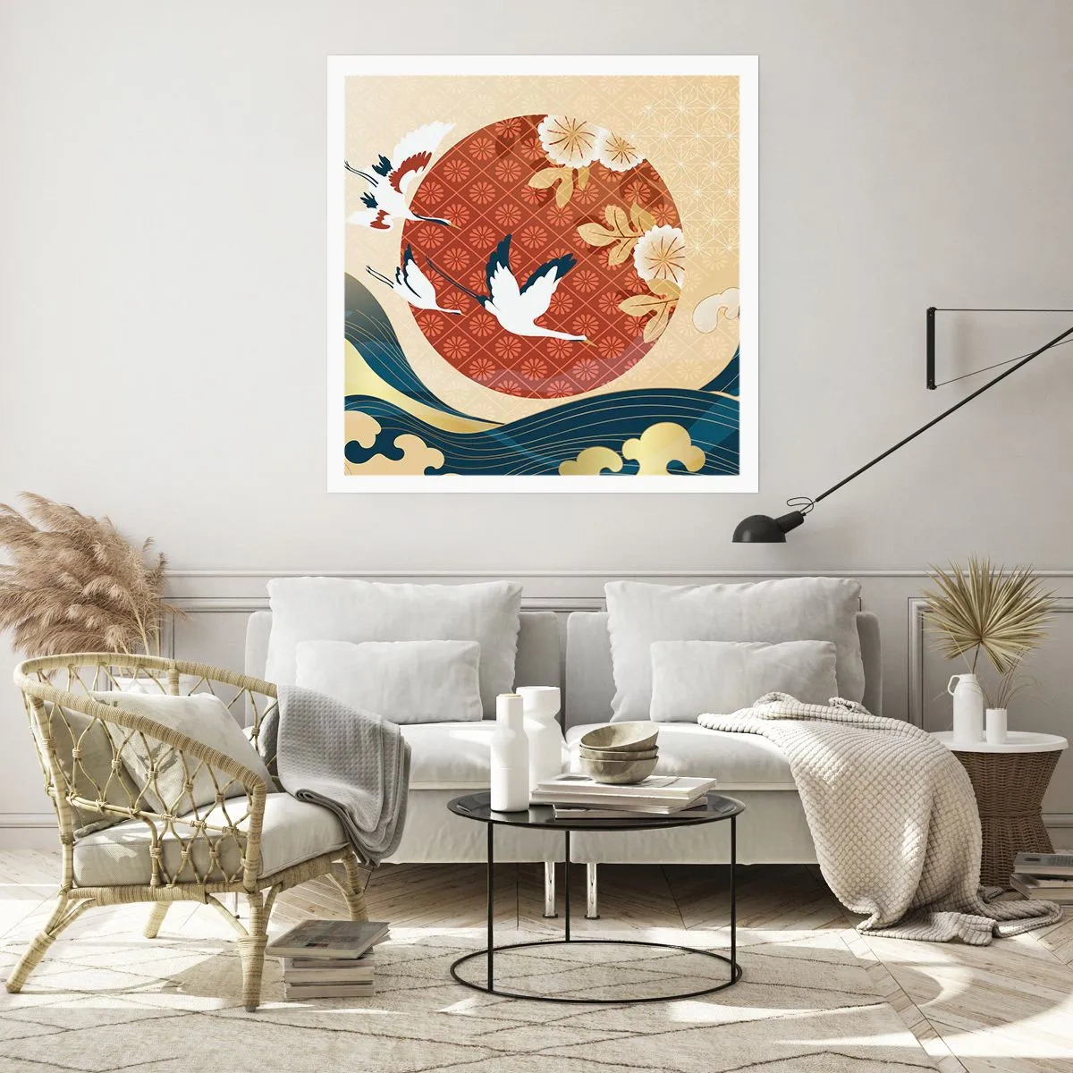 Poster - Japanisches Märchen - 30x30 cm