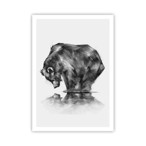 Poster - Schön, jemanden in der Nähe zu sehen - 70x100 cm