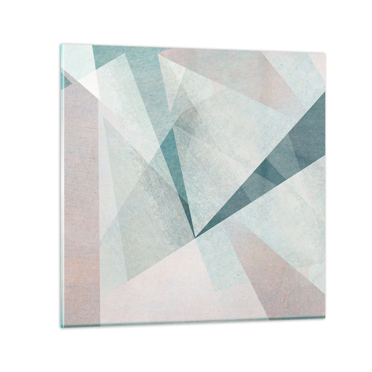 Glasbild - Bild auf glas - Einfach aber dynamisch - 70x70 cm